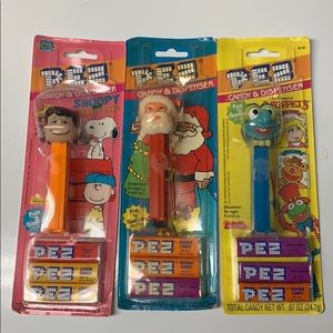 🎄 HOLIDAY SPECIAL! 3 for $12 Set of vintage PEZ